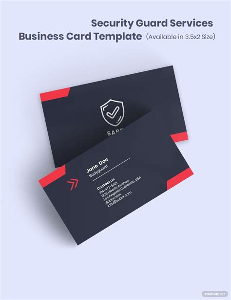 free security business cards